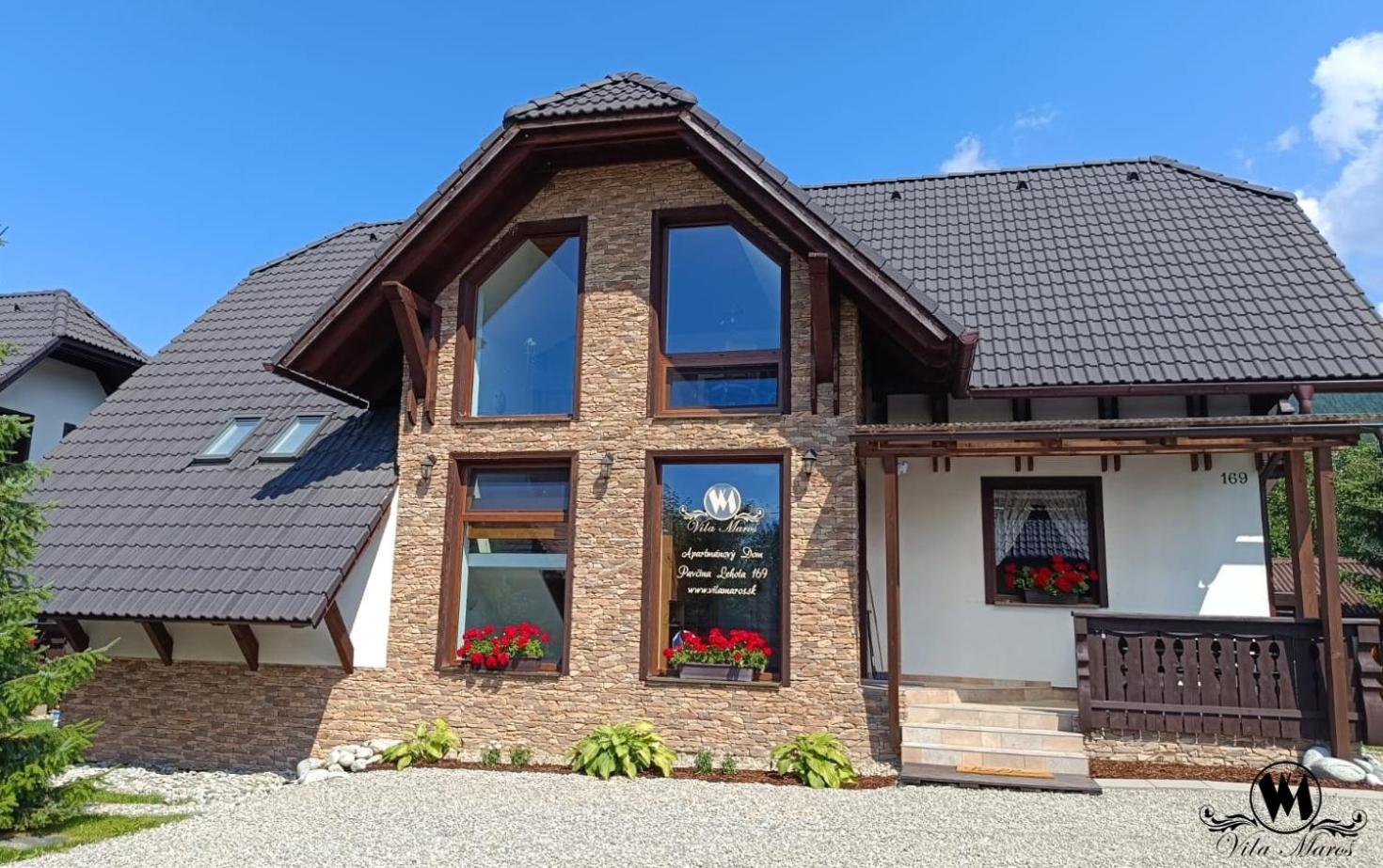 Apartmanovy Dom Vila Maros Pavčina Lehota Exterior foto